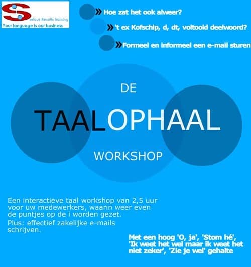 taalophaal workshop infographic